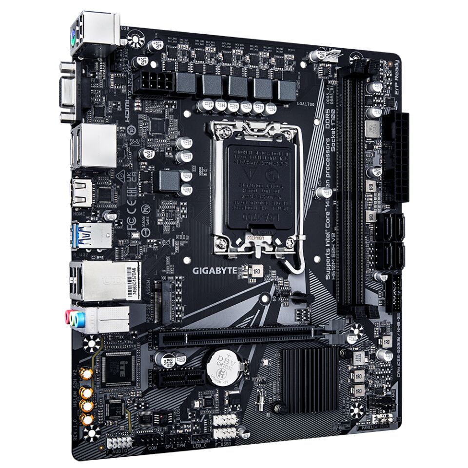 Gigabyte H610M-S2H-V2 Intel LGA1700 DDR5 Micro ATX Anakart