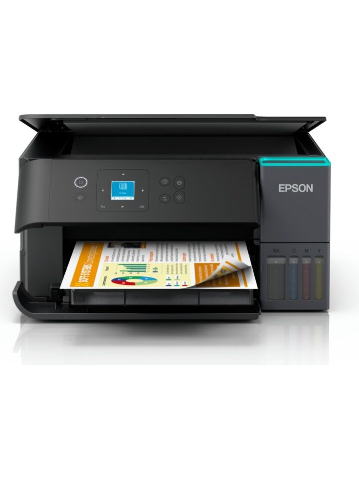 Epson EcoTank L4360 Wi-Fi + Tarayıcı + Fotokopi Renkli Çok Fonksiyonlu Tanklı Mürekkep Püskürtmeli Yazıcı