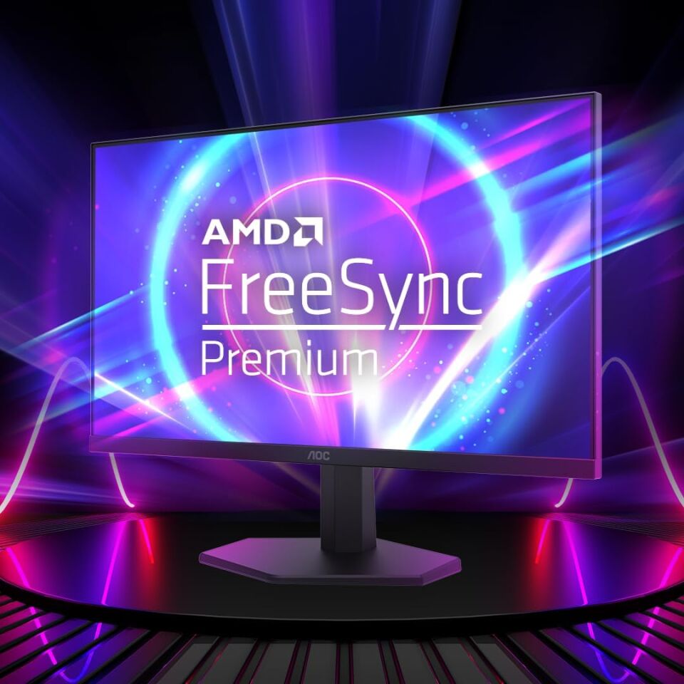 AOC 24G11ZE 23.8'' 240 Hz(OC) 0.3 ms FreeSync Full HD HDR 10 Fast IPS Oyuncu Monitörü