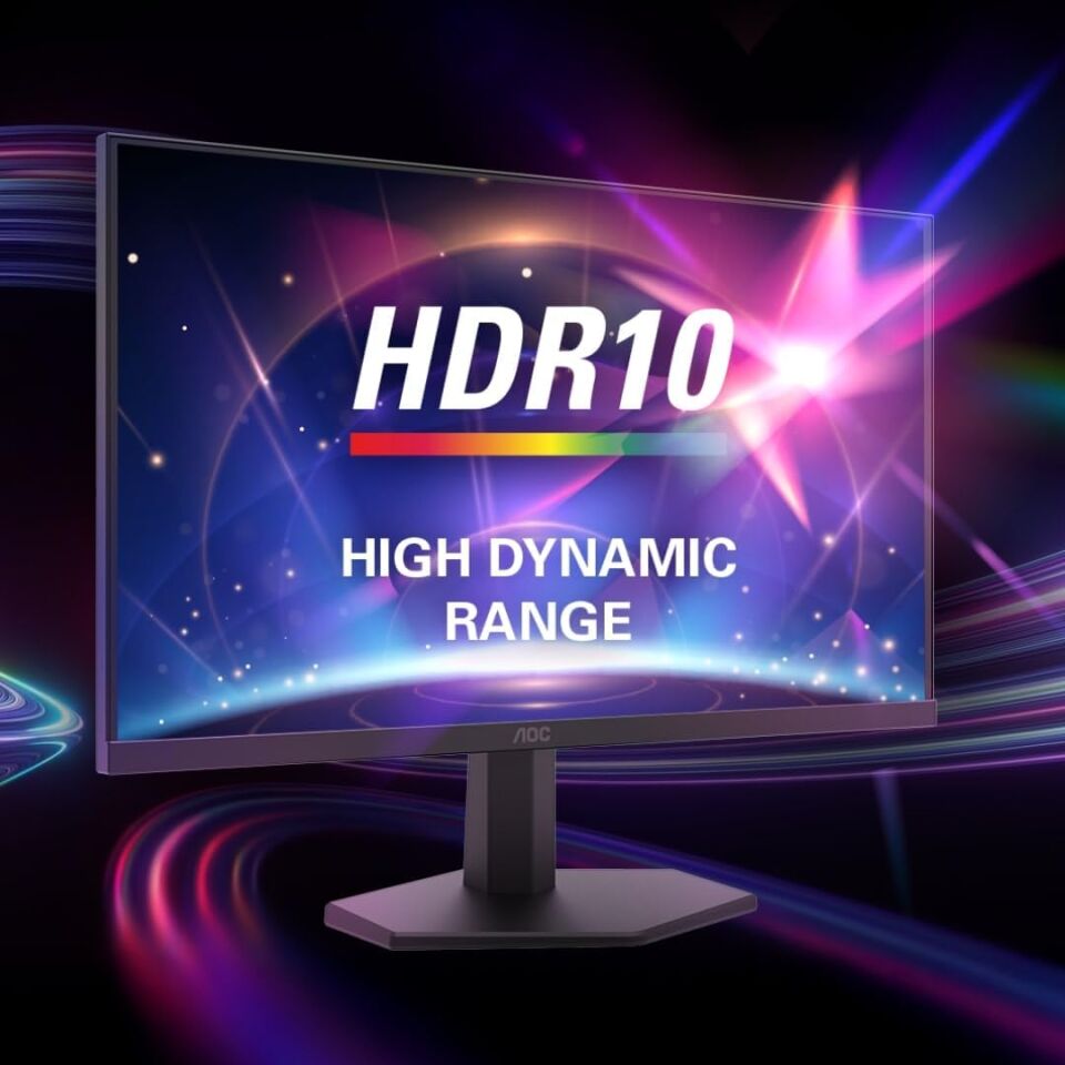 AOC 24G11ZE 23.8'' 240 Hz(OC) 0.3 ms FreeSync Full HD HDR 10 Fast IPS Oyuncu Monitörü