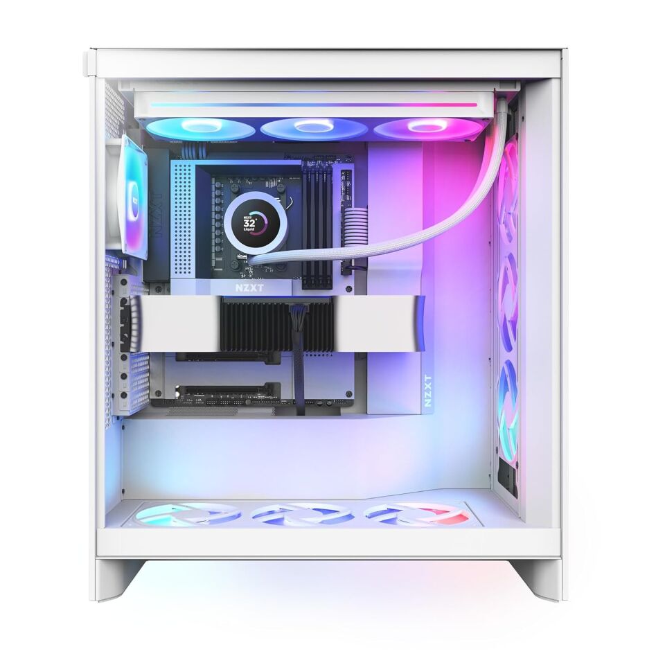 NZXT Kraken Plus 360MM RGB RL-KR360-W2 Beyaz Işlemci Sıvı Soğutucu