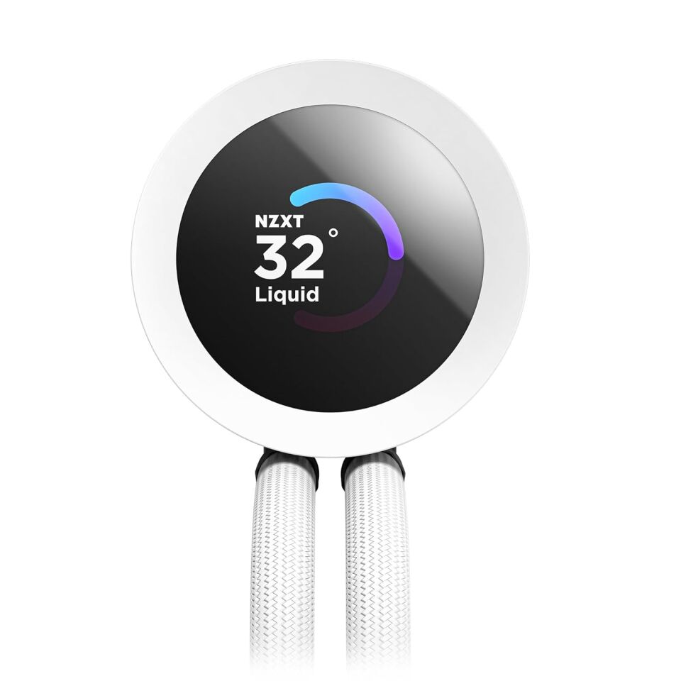 NZXT Kraken Plus 360MM RGB RL-KR360-W2 Beyaz Işlemci Sıvı Soğutucu