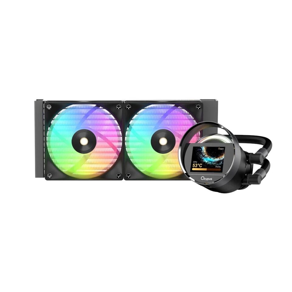 Ocypus Sigma L24 Siyah ARGB 240 mm Intel(1700p/1851p)-AMD Uyumlu Sıvı Soğutucu