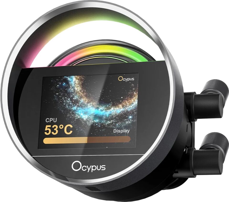 Ocypus Sigma L24 Siyah ARGB 240 mm Intel(1700p/1851p)-AMD Uyumlu Sıvı Soğutucu