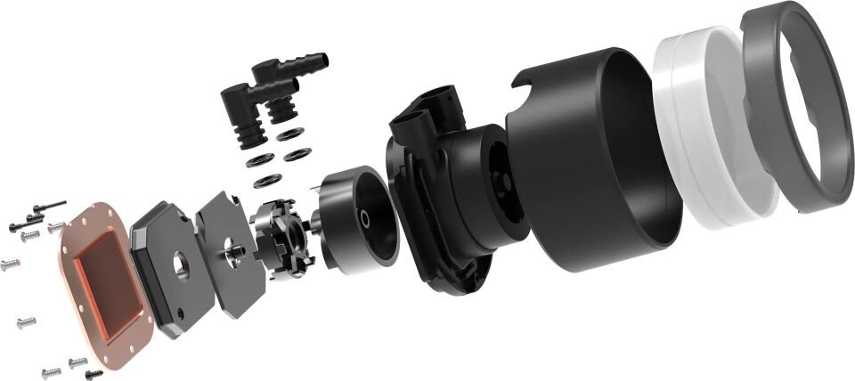 Ocypus Delta L24 Siyah ARGB V2 240 mm Intel(1700p/1851p)-AMD Uyumlu Sıvı Soğutucu