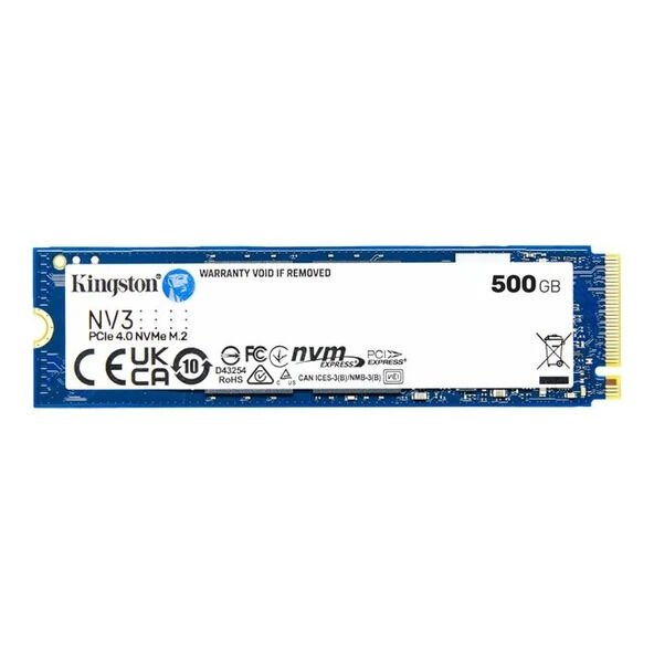 Kingston 500 GB NV3 SNV3S/500G PCI-Express 4.0 500 GB M.2 SSD Disk
