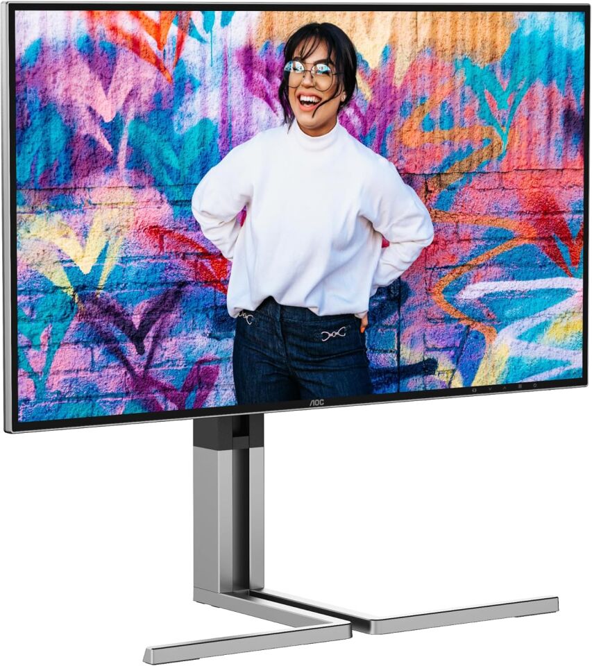 AOC U27U3CV 27'' 60 Hz 4 ms 4K Pivot IPS Adaptive Sync Monitör