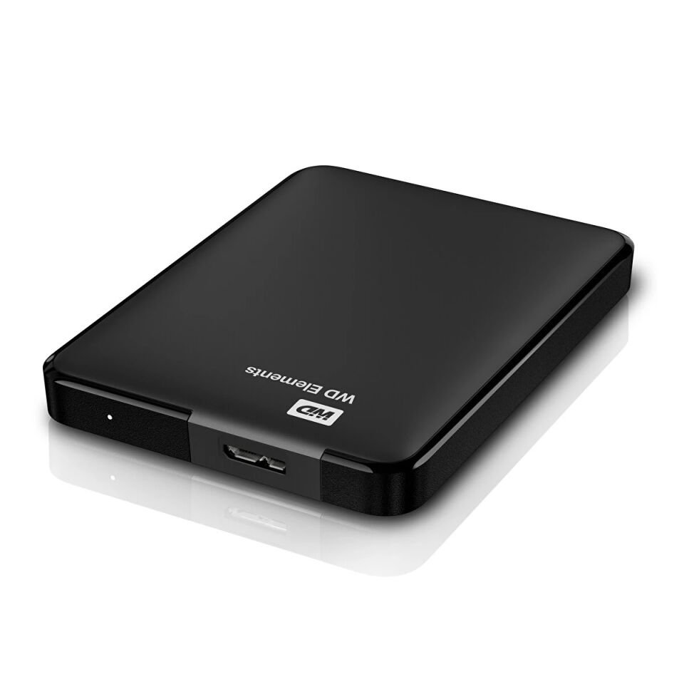 WD Elements Portable 1.5 TB 2.5” USB 3.0 Black Taşınabilir Hard Disk WDBU6Y0015BBK - WESN