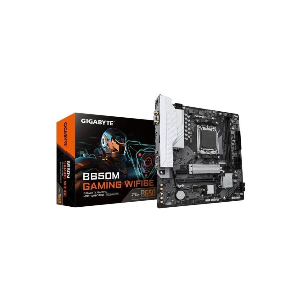 Gigabyte B650M Gaming WIFI6E AMD AM5 DDR5 Micro ATX Anakart