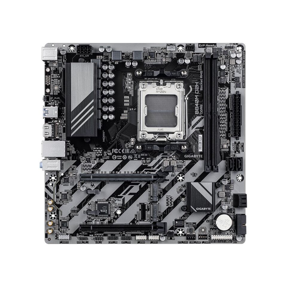 Gigabyte B840M D2H AMD AM5 DDR5 Micro ATX Anakart