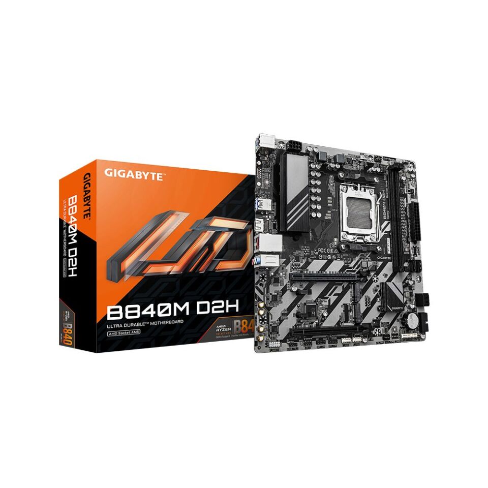 Gigabyte B840M D2H AMD AM5 DDR5 Micro ATX Anakart