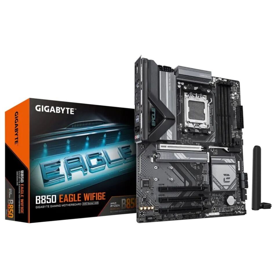 Gigabyte B850 Eagle WIFI6E AMD AM5 DDR5 ATX Anakart
