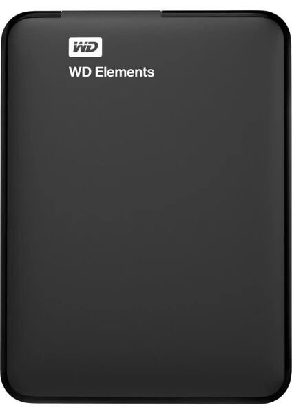 WD Elements Portable 2 TB USB 2.5'' 3.0 Black Taşınabilir Hard Disk WDBU6Y0020BBK - WESN