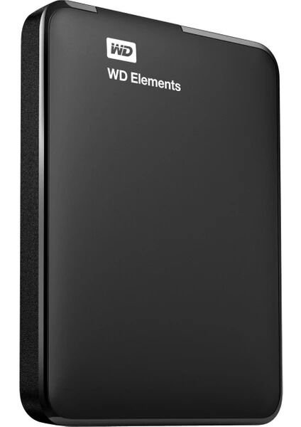 WD Elements Portable 2 TB USB 2.5'' 3.0 Black Taşınabilir Hard Disk WDBU6Y0020BBK - WESN