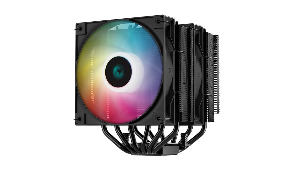 DeepCool AG620-BK-ARGB-V2 2x120mm Kule Tipi İşlemci Soğutucu