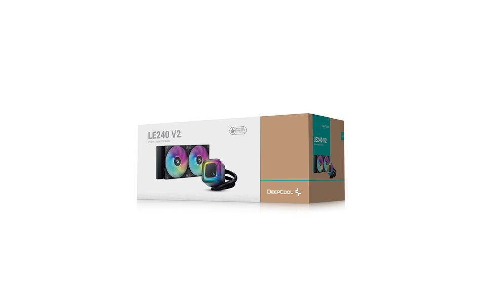 DeepCool LE240-V2 ARGB 240mm Siyah İşlemci Sıvı Soğutucu