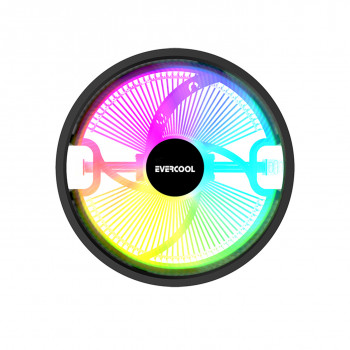 EVERCOOL CS-02 RAINBOW 3PİN 12CM LGA1700/AMD AM5 