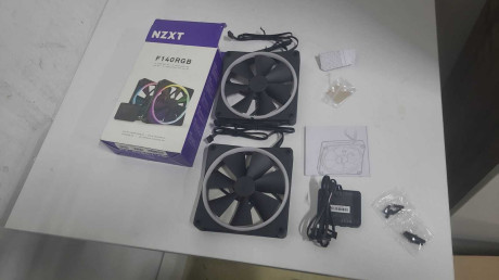 NZXT F140RGB CORE RF-R14DF-B1 140MM IKILI (OUTLET)