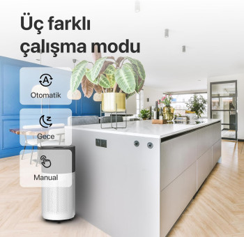 XENON SMART X7420 M0 AKILLI HAVA TEMIZLEYICI GRI