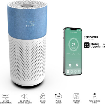 XENON SMART X7420_M2 AKILLI HAVA TEMIZLEYICI MAVI